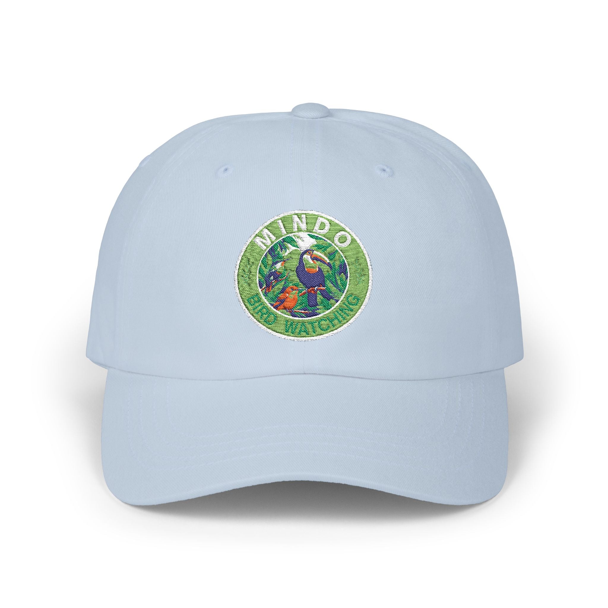Mindo Bird Watching Dad Cap — Classic Cotton Embroidered Hat