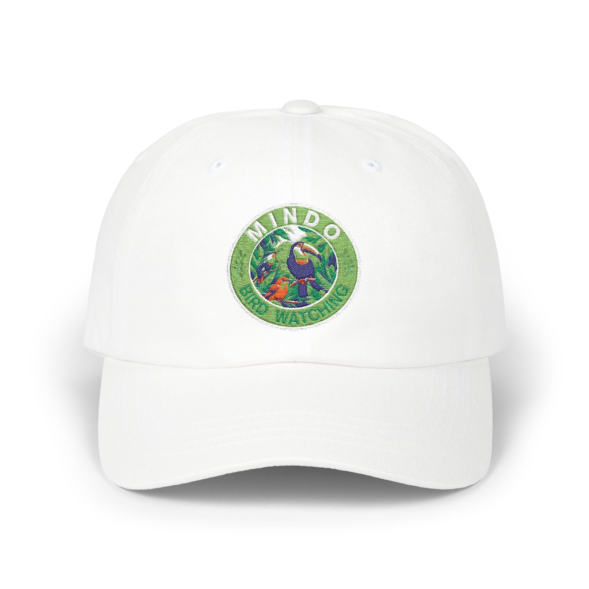 Mindo Bird Watching Dad Cap — Classic Cotton Embroidered Hat