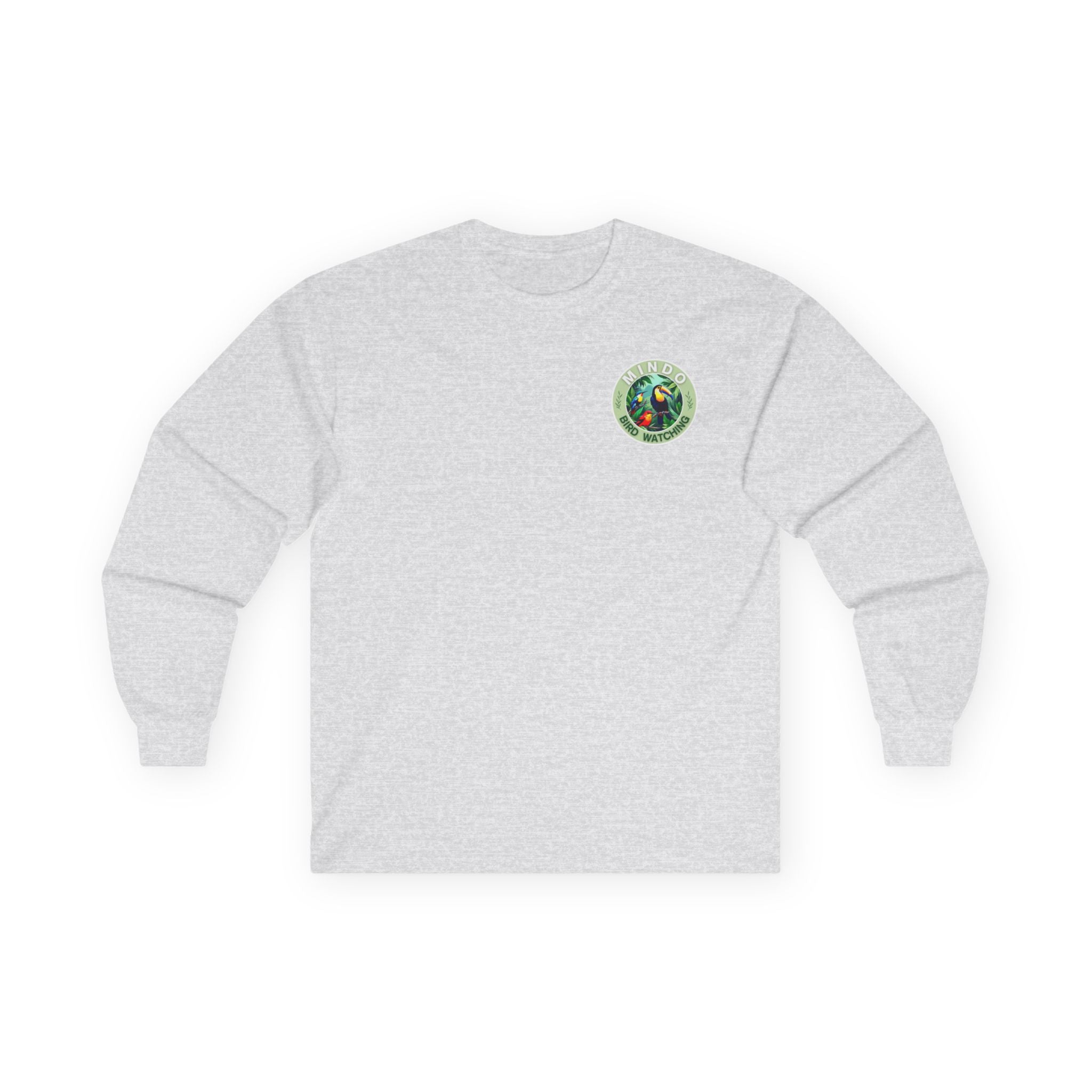 MBW Family Long Sleeve Tee — Spectacled Bear & Cloud Forest Birds — Mindo • Ecuador