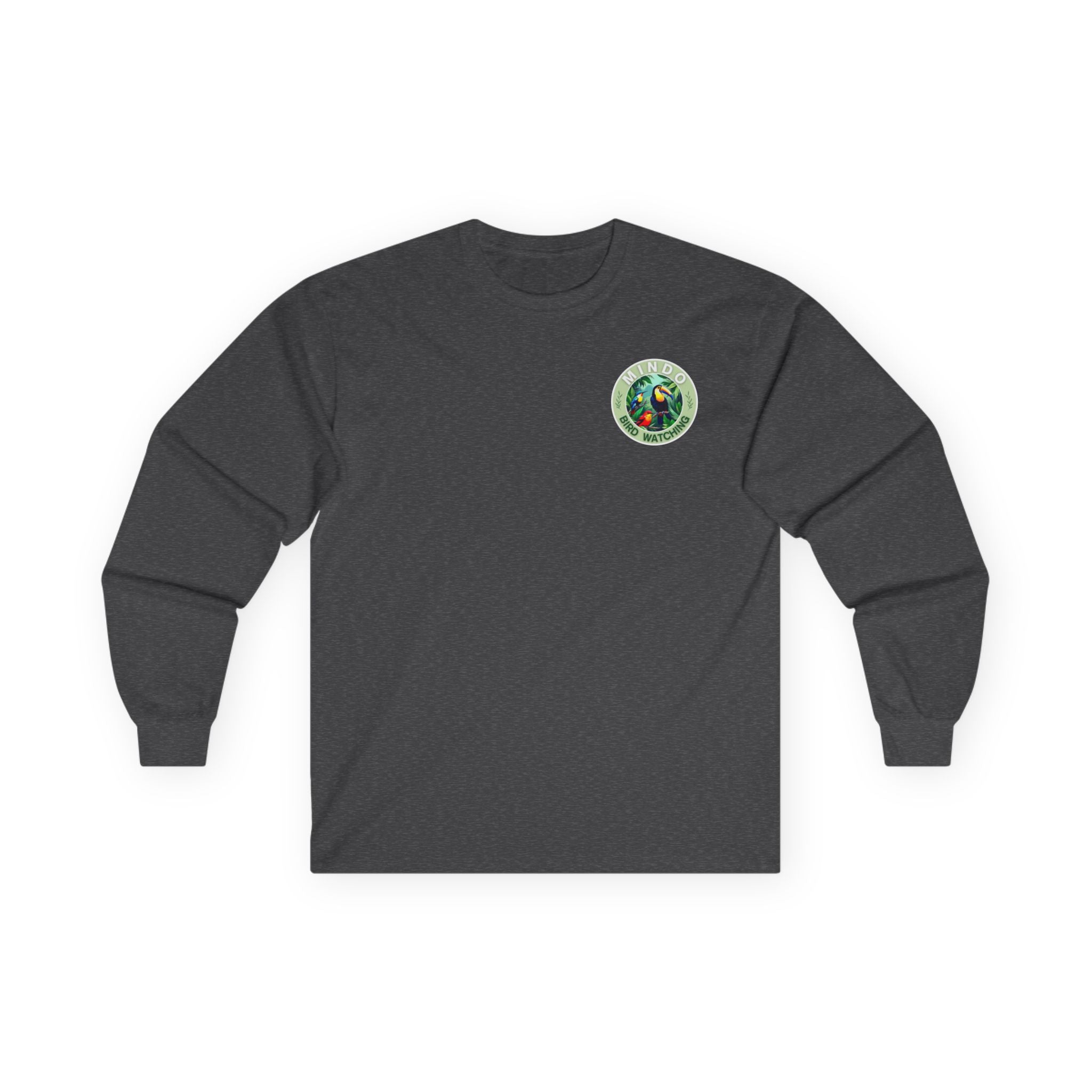 MBW Family Long Sleeve Tee — Spectacled Bear & Cloud Forest Birds — Mindo • Ecuador