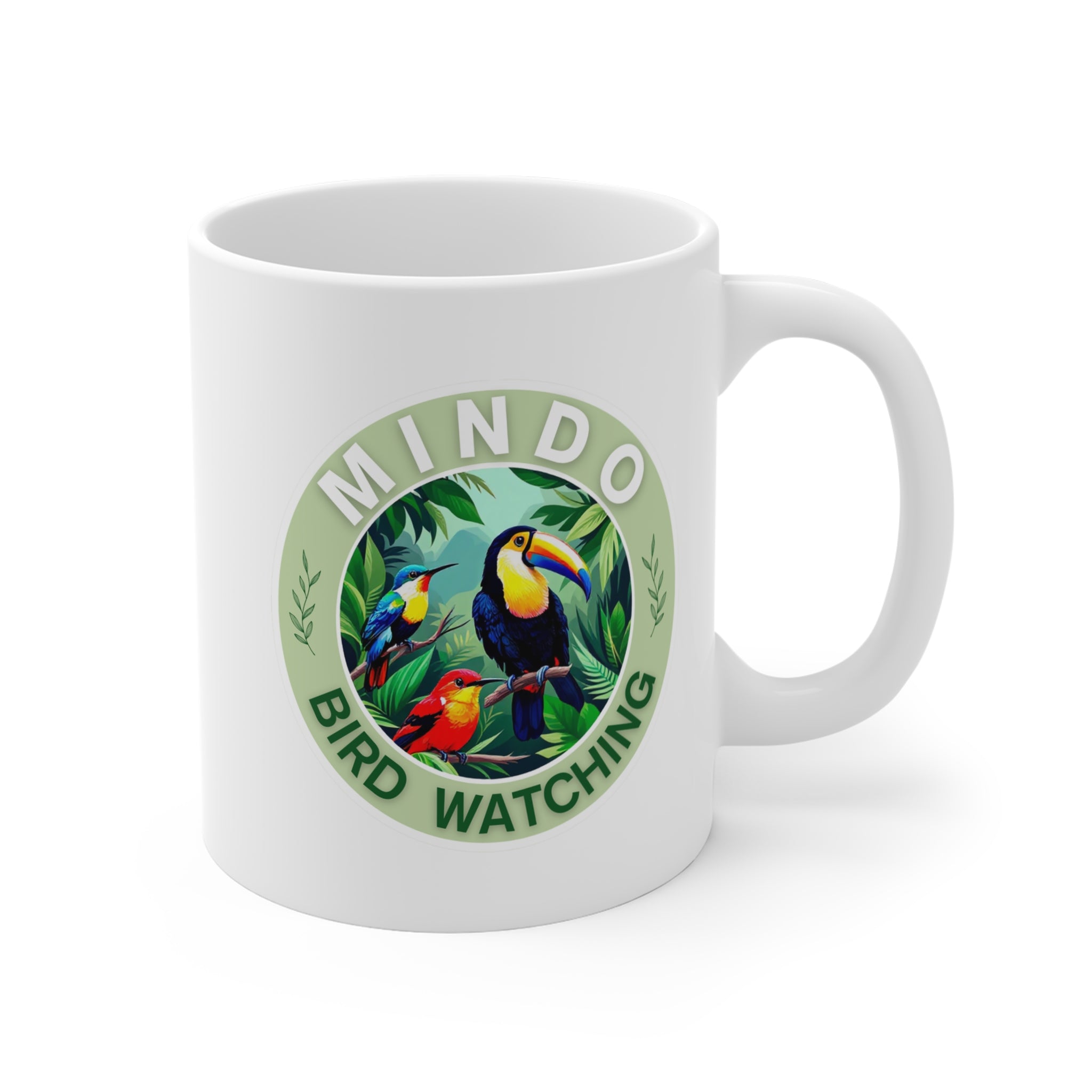 MBW Family Coffee Mug – Mindo Ecuador Wildlife Souvenir (11oz Ceramic)