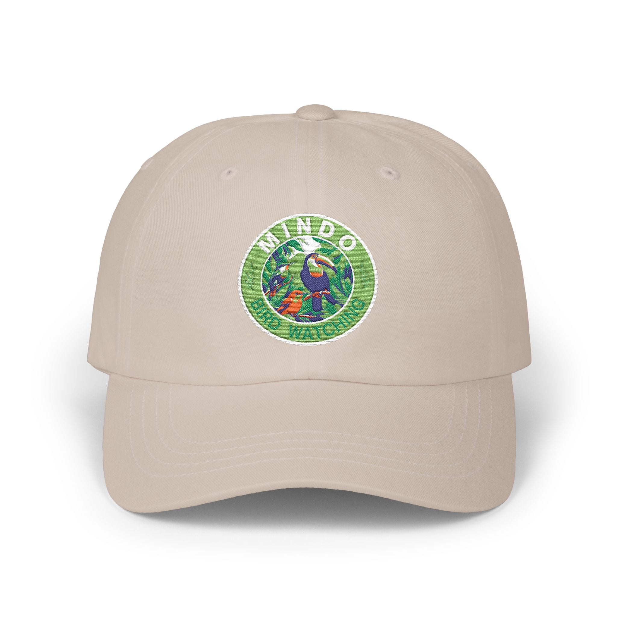 Mindo Bird Watching Dad Cap — Classic Cotton Embroidered Hat