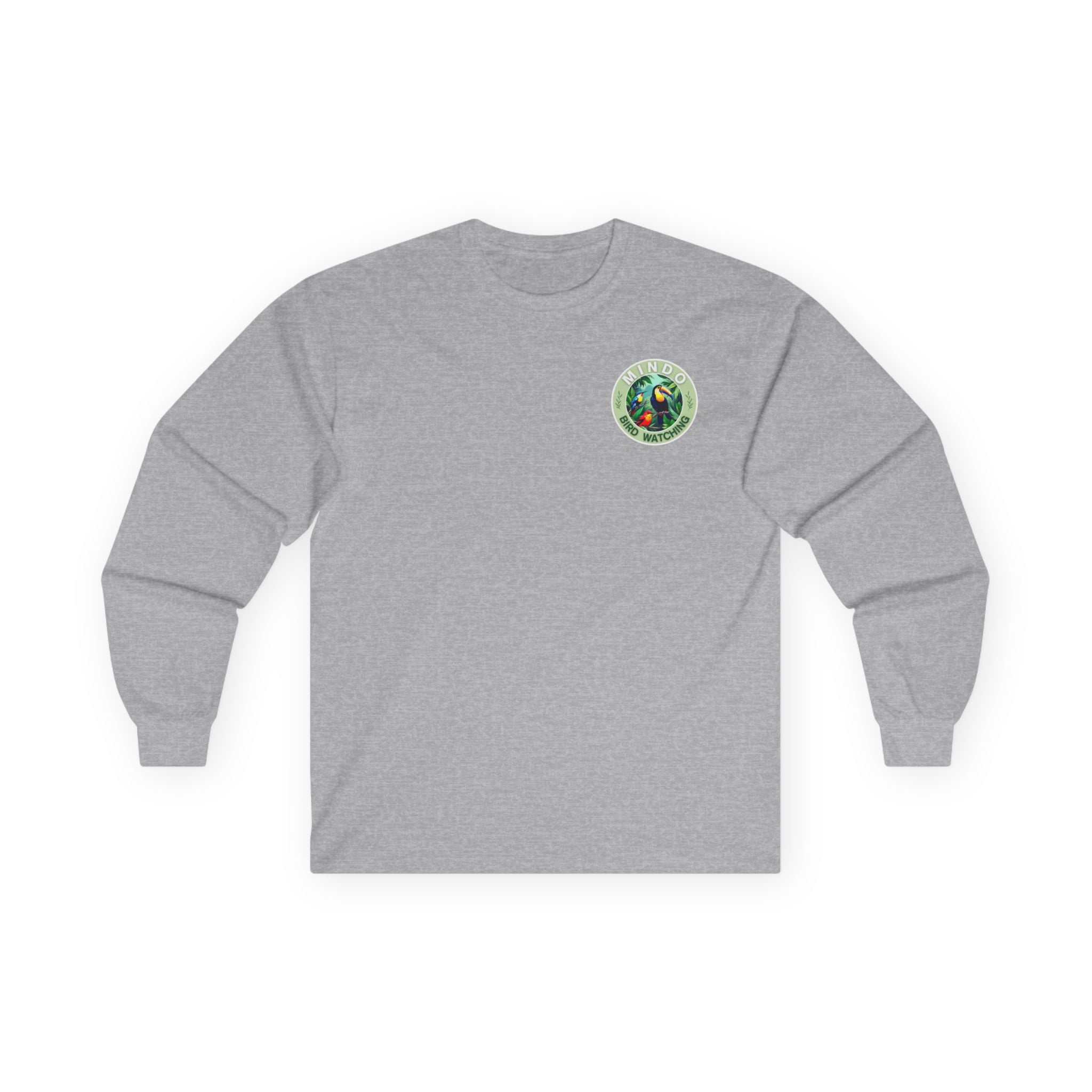 MBW Family Long Sleeve Tee — Spectacled Bear & Cloud Forest Birds — Mindo • Ecuador